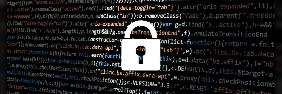 Ein Bild von einem Sicherheitsschlosses