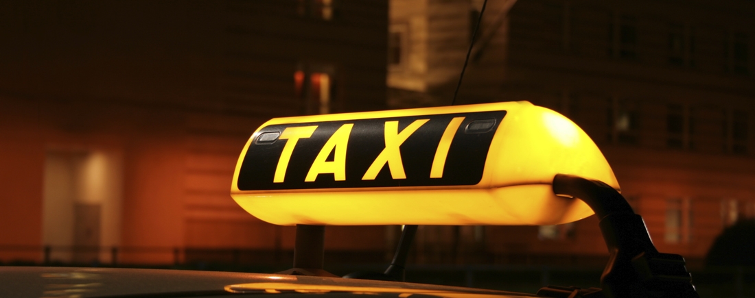 Bild eines Taxis