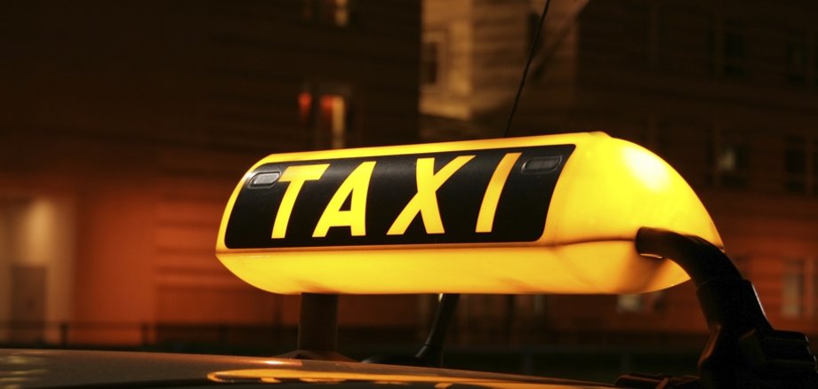Bild eines Taxis