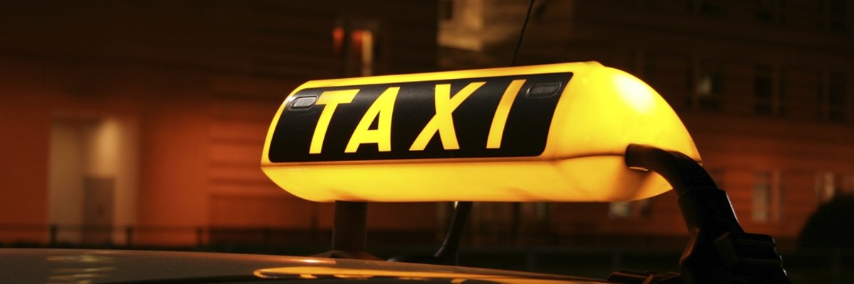 Bild eines Taxis