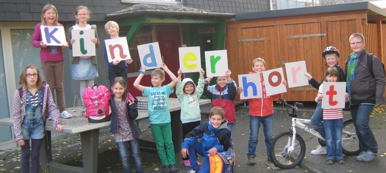 Gruppenbild von Kindern des Kinderhorts