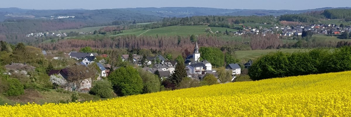 Panoramaaufnahme der Ortsgemeinde Kroppach