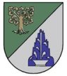 Das Wappen von Linden ist durch eine schräglinke Linie in Grün und Silber aufgeteilt, wobei den linken grünen Bereich eine goldene Linde mit Ast- und Blattwerk ziert und auf der rechten silbernen Seite eine blaue Fontäne aus einer silbernen Brunnenschale emporschießt.