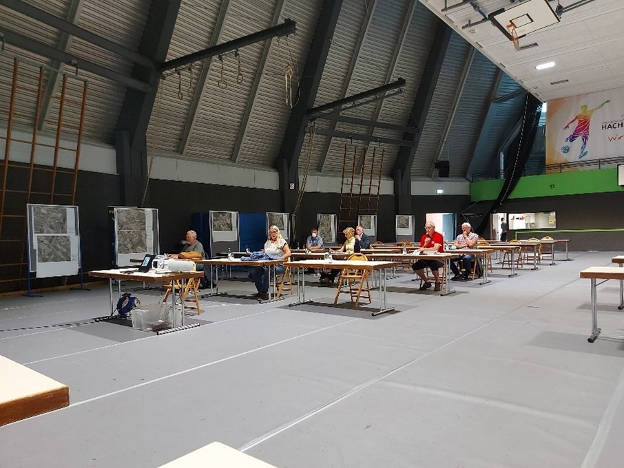 Vorstellung des Hochwasser- und Sturzfluten-Vorsorgekonzeptes in der Rundsporthalle