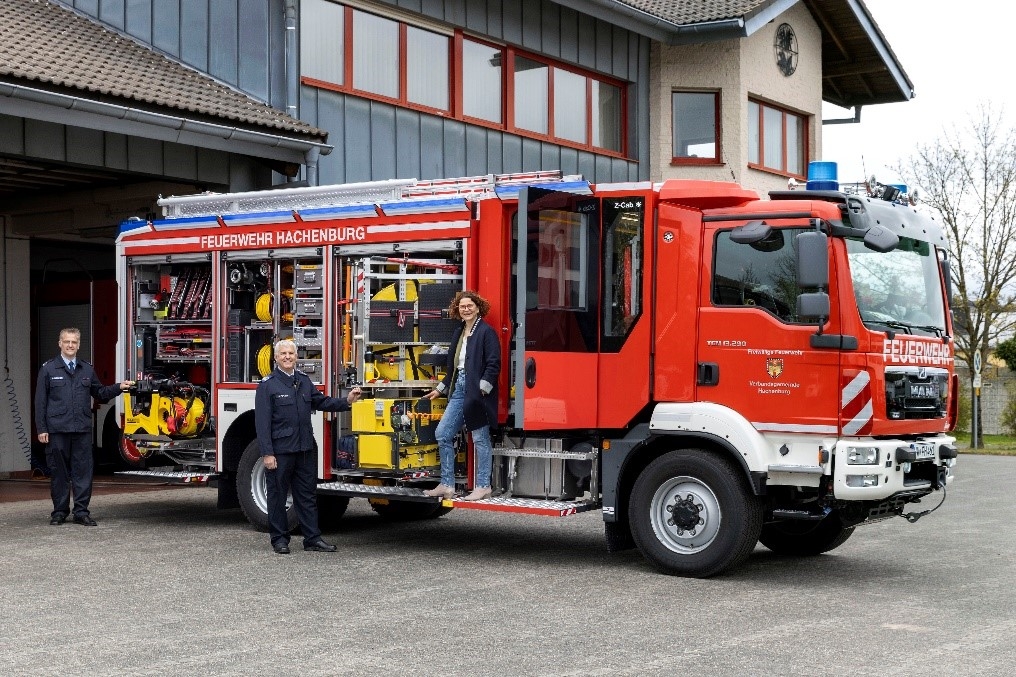 Neues Hilfeleistungslöschfahrzeug für die Feuerwehr Hachenburg