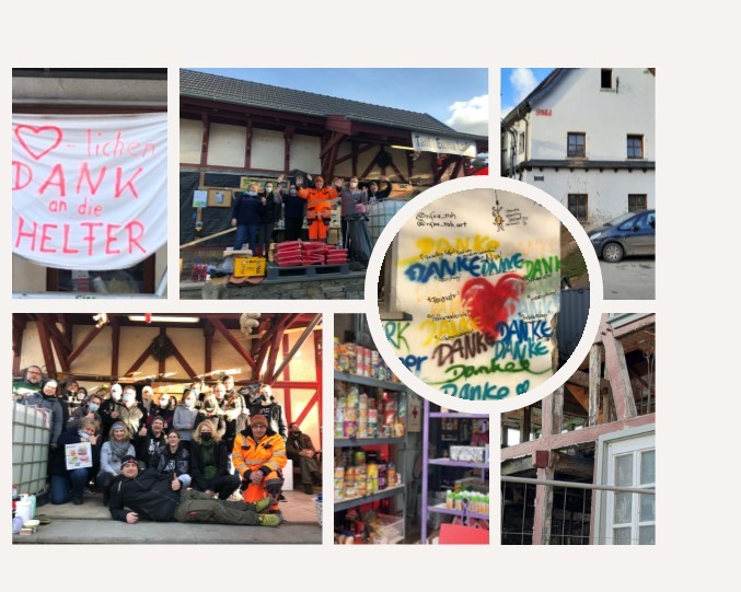 Spendenübergabe des Jugendzentrums für das Ahrtal