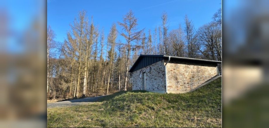 Trinkwasserhochbehälter in Luckenbach