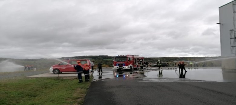 Großübung der Jugendfeuerwehren