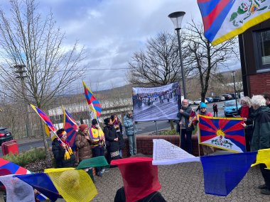 Flagge zeigen für Tibet