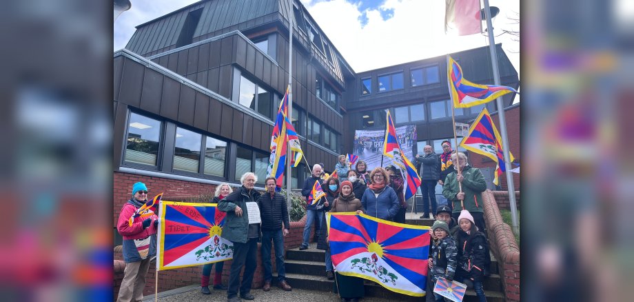 Flagge zeigen für Tibet