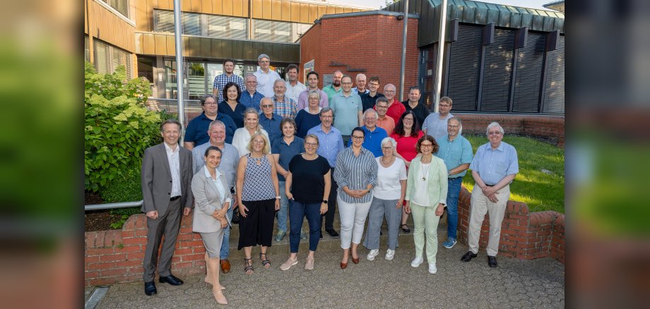 Gruppenfoto: neu gewählter VG-Rat