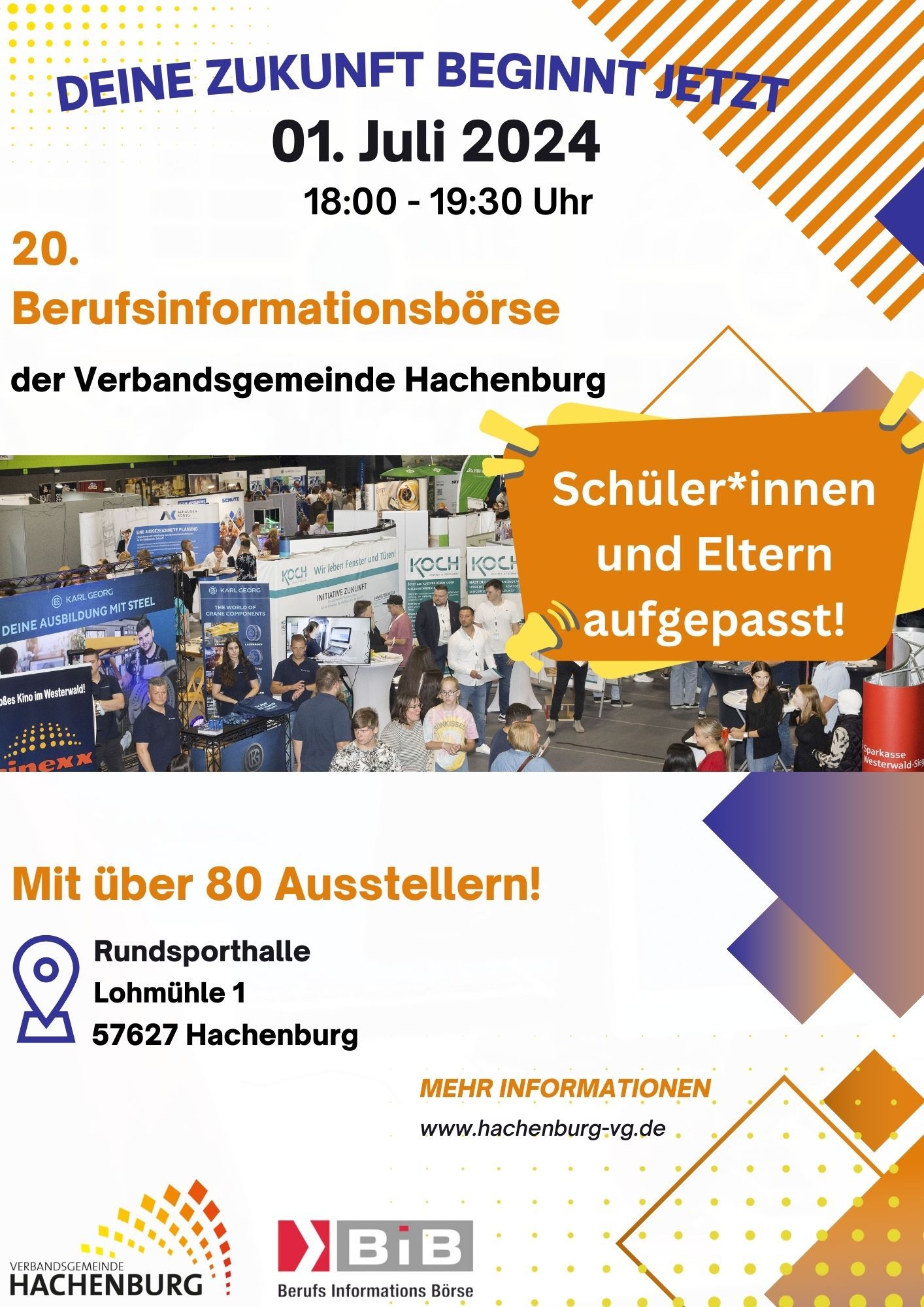 Flyer Berufsinformationsbörse