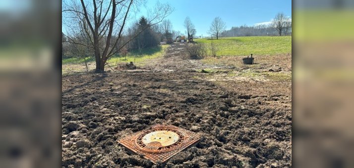 Nach Anschluss an den Hauptsammler in Richtung Kläranlage Altenkirchen-Leuzbach wurde der Sörther Bach gequert