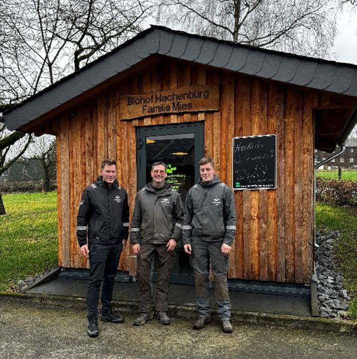 Philipp, Christoph und Tobias Mies (v.l.n.r.)