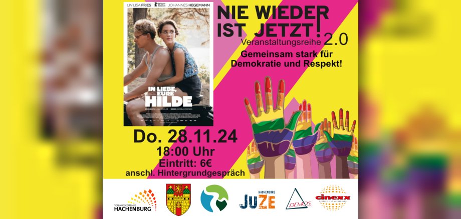 Plakat Nie wieder ist jetzt