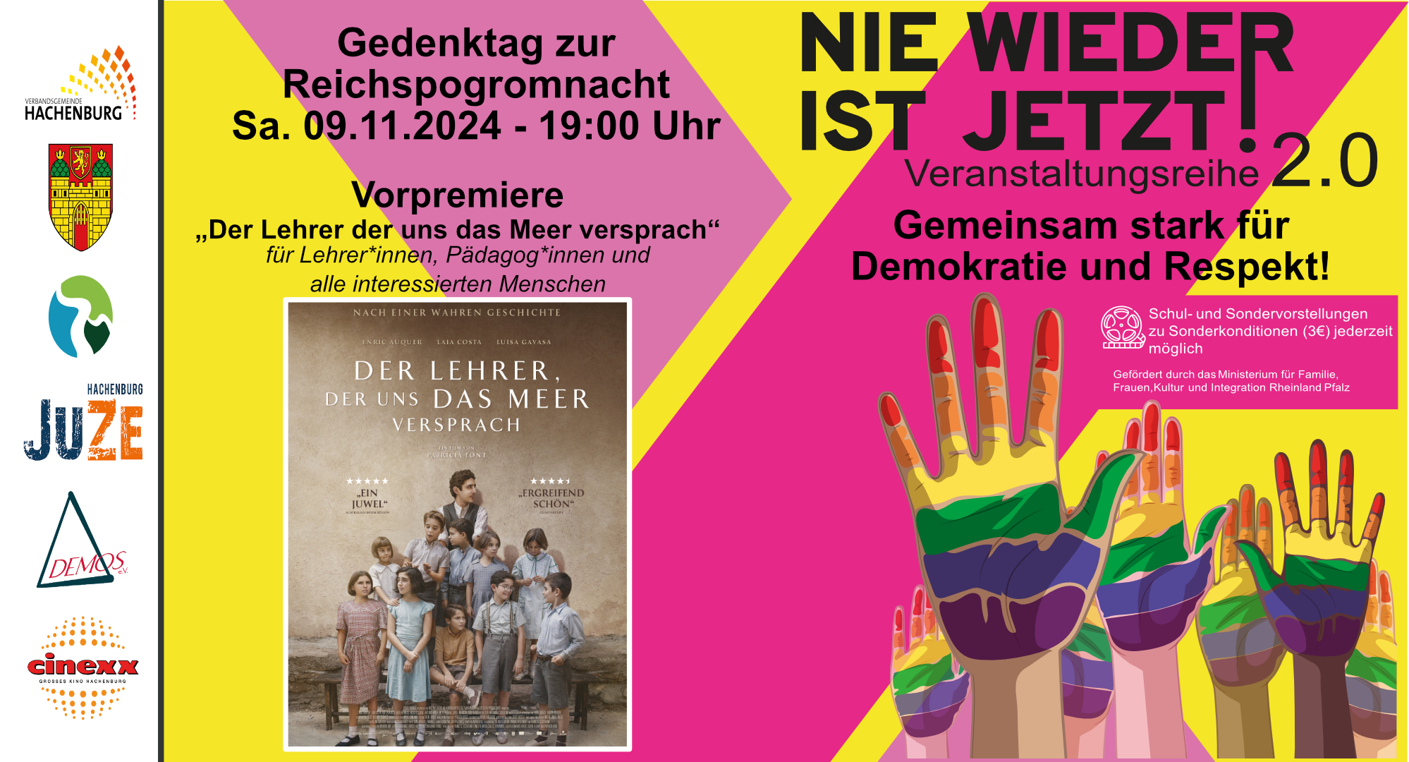 Plakat Nie wieder ist jetzt