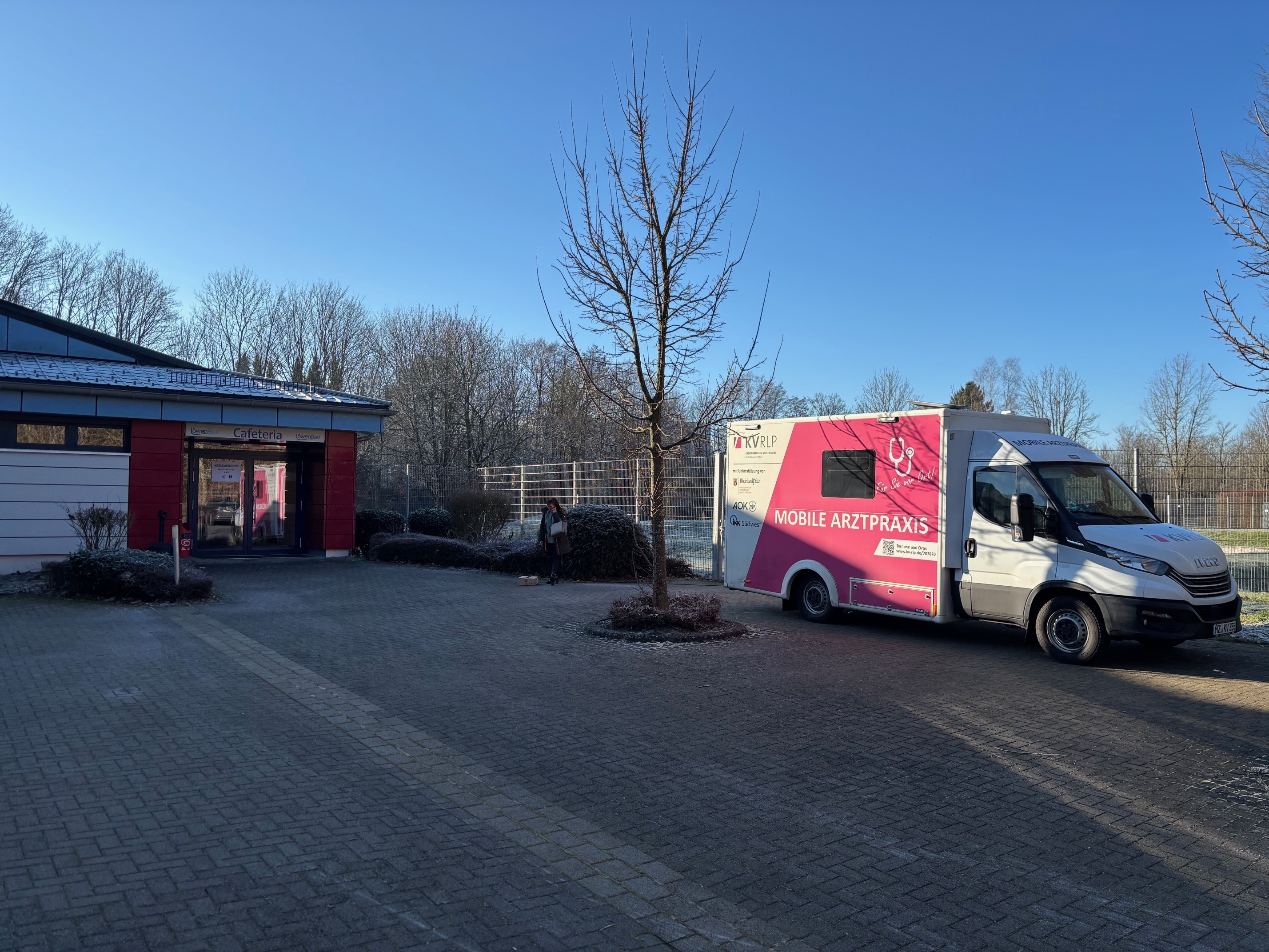 Foto der mobilen Arztpraxis