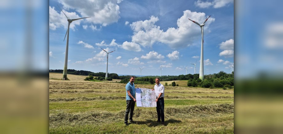 Foto von Armin Teutsch und Erstem Beigeordneten Marco Dörner