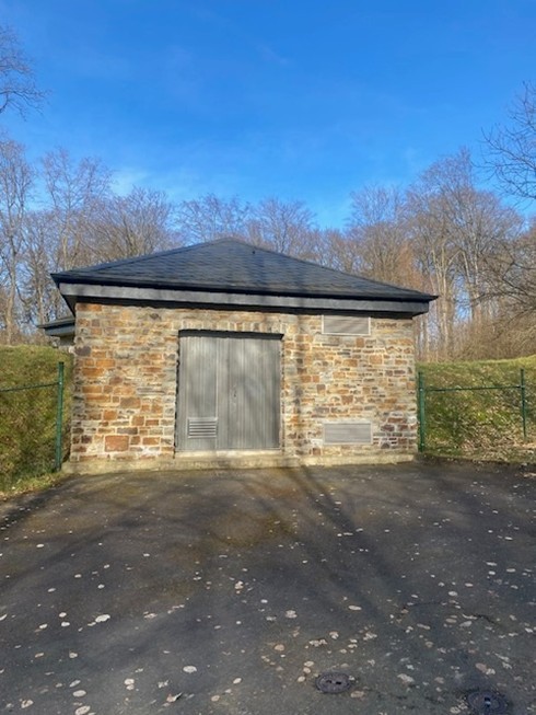 Foto vom Hochbehälter in Mündersbach