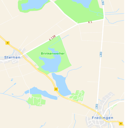 Lageplan zur Sperrung zum Löwentriathlon