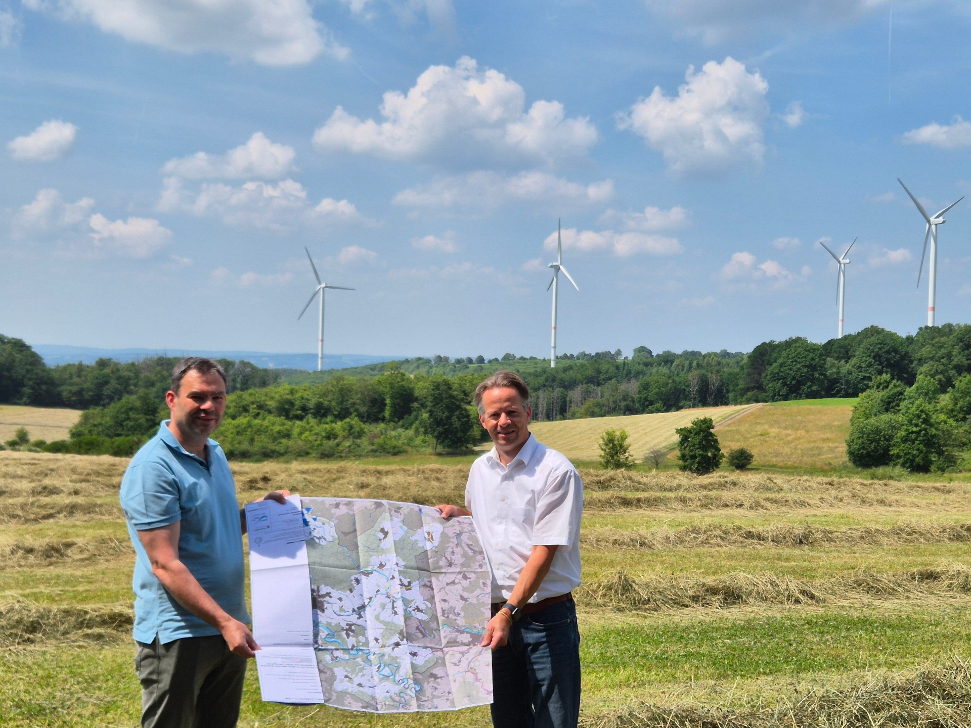 v.l.n.r. Armin Teutsch, Erster Beigeordneter Marco Dörner