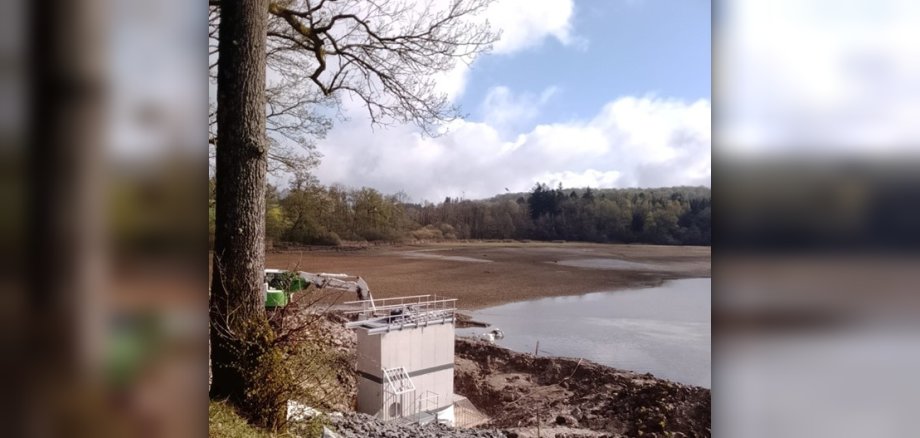 Sanierung der wasserbaulichen Anlagen am Dreifelder Weiher 