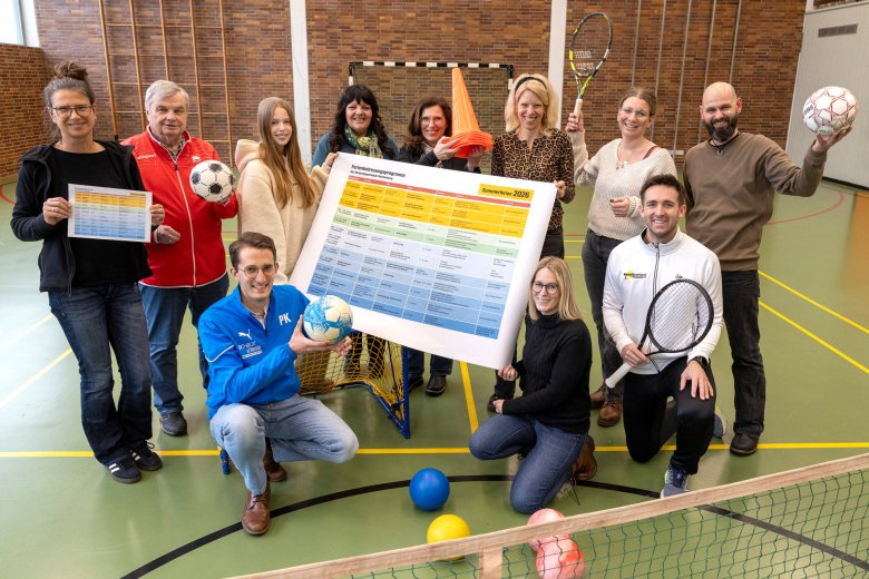 Gruppenbild der Betreuer der teilnehmenden Organisatoren für den Ferienspaß 2026