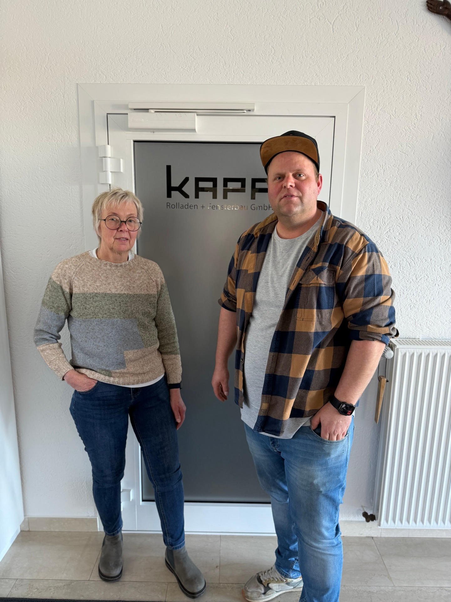 v.l. Elsabe Giese und Konstantin Giese