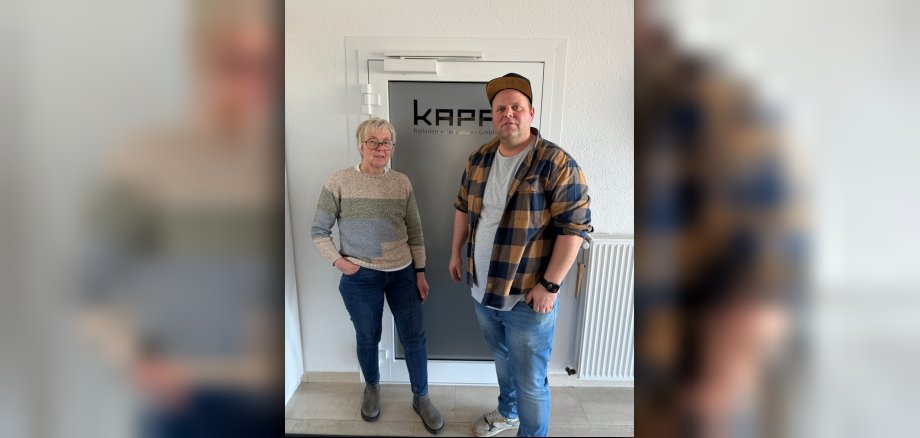 v.l. Elsabe Giese und Konstantin Giese