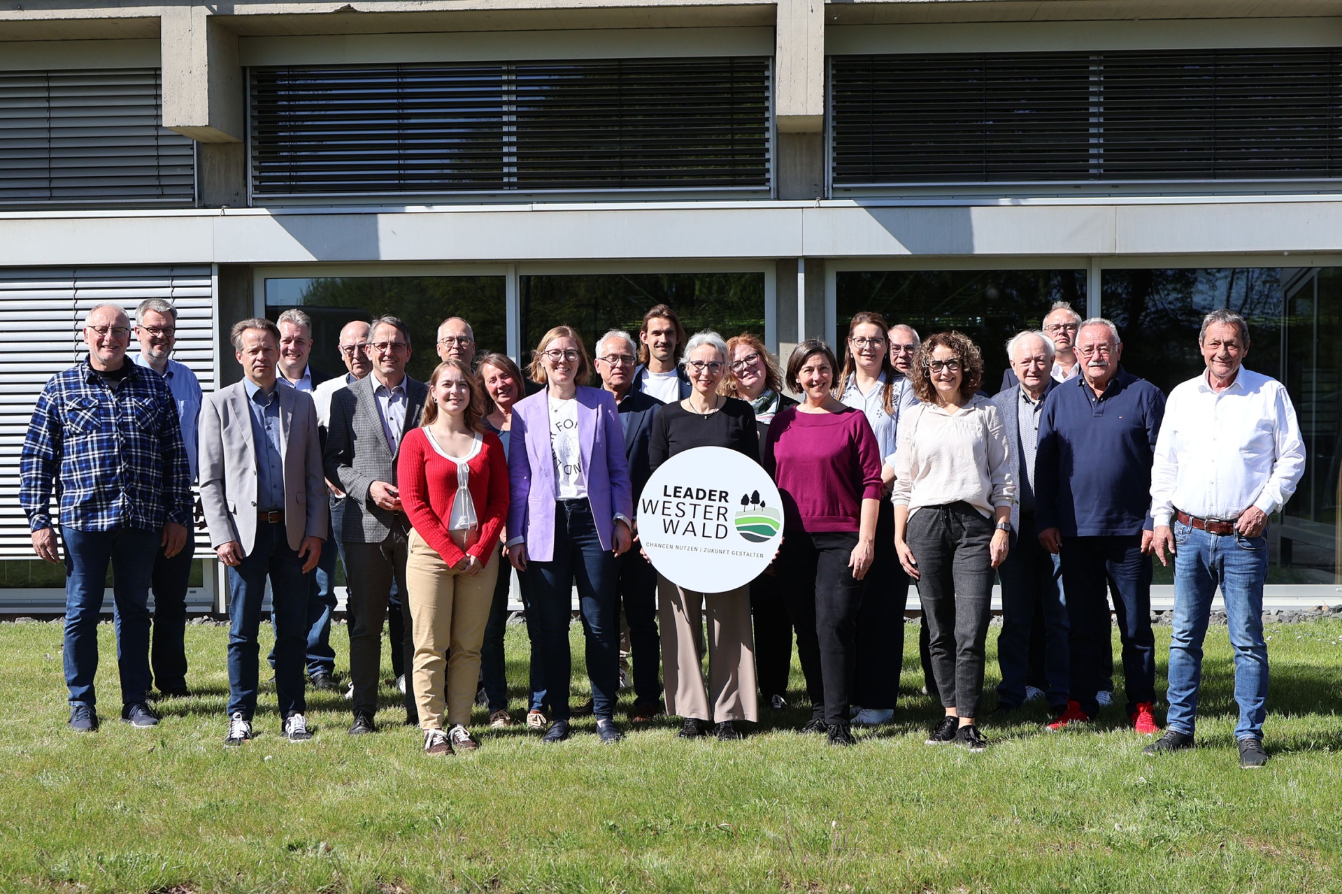 Gruppenbild der Lokalen Aktionsgruppe Westerwald
