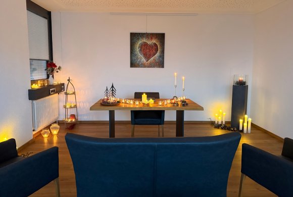 Trauzimmer im Vogtshof bei Candlelight Trauung