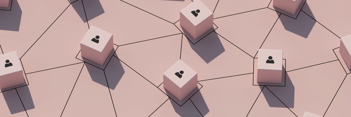 Bild mit Netzwerk an Personen